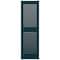 Ekena Millwork Mid-America Vinyl, Standard Size Cathedral Top Center Mullion, Open Louver Shutter, 11243166, PR 00011243166 - alternate 2